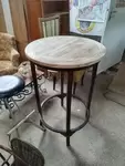 Wooden standing table 