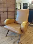 Zanuso armchair design 60s